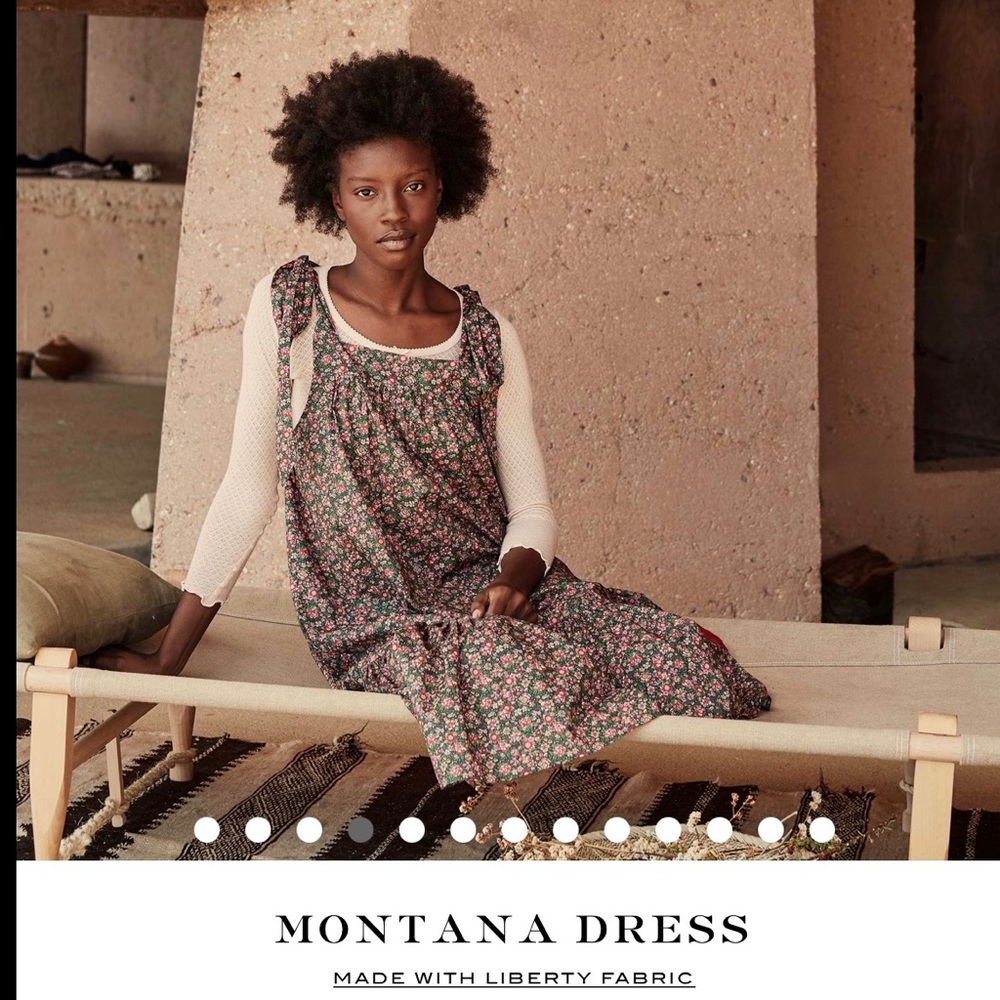 Doen Montana Dress. Liberty Fabric. Size L - Picture 9 of 9